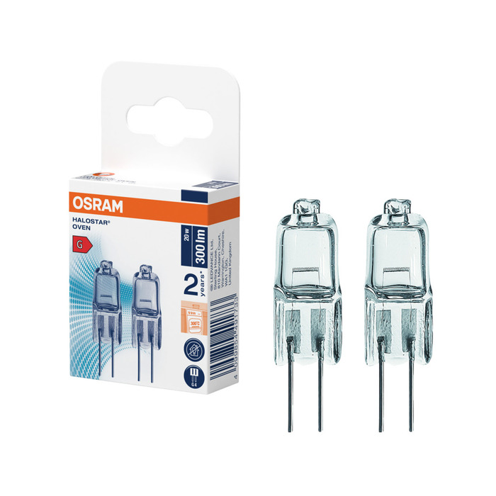 Osram ovnpære G4 20 W 2-pk.